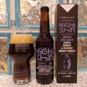 Horizont Night Shift Triticale Wine aged in Gemenc Whiskey & Tennessee Whiskey Barrels 2024