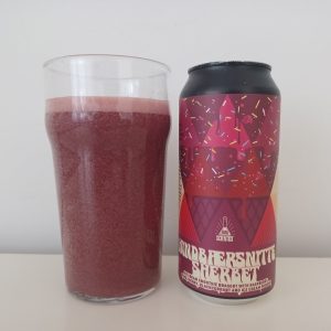 Mad Scientist Hindbærsnitte Sherbet